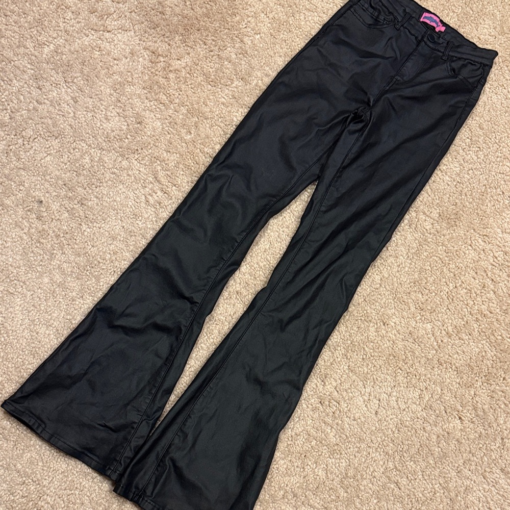 Edikted Black Flared Women's Pants